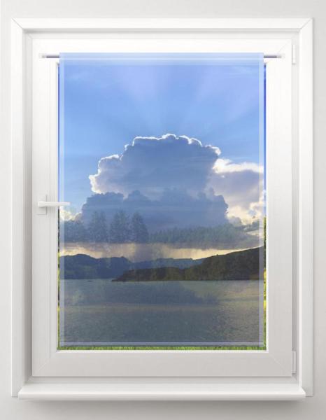 Scheibenhänger Himmlische Momente Gardine mit Naturmotiv